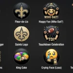saints emoji