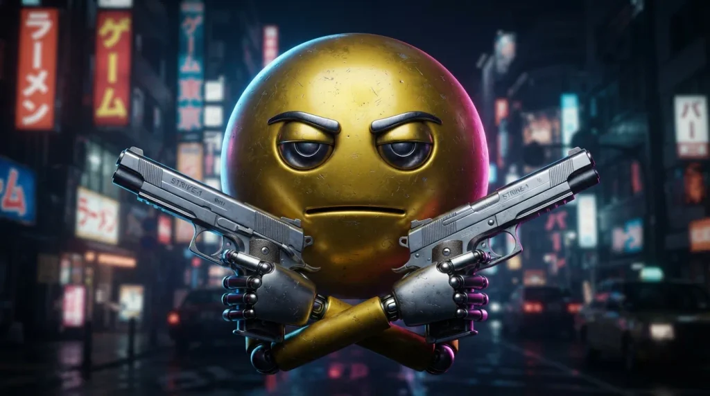 emoji gun meme