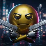 emoji gun meme